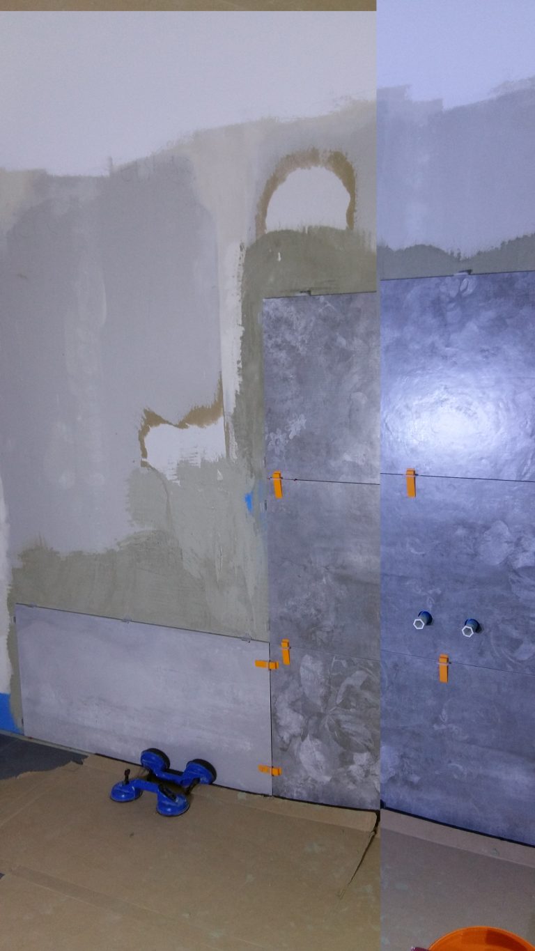 Bathtub wall